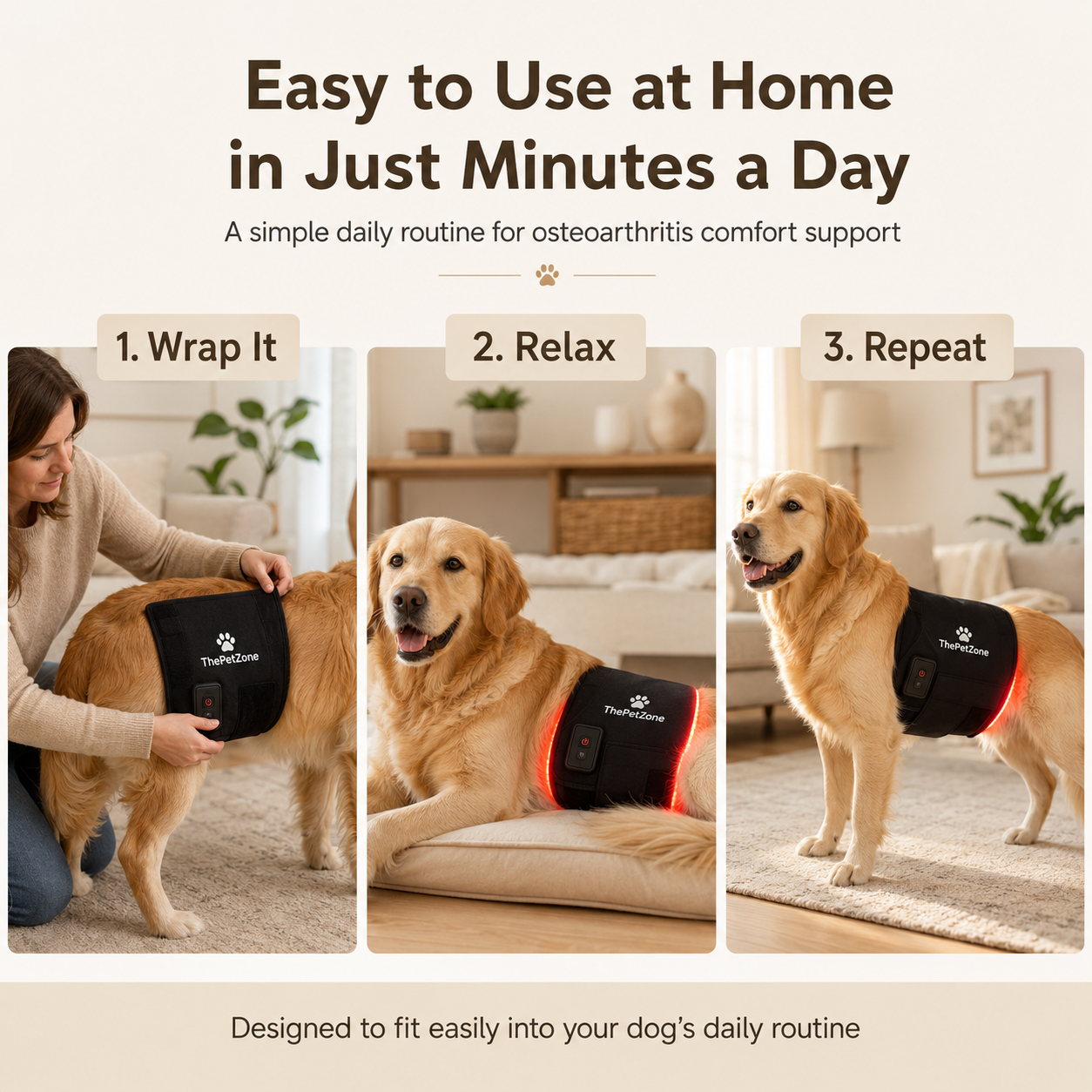 Red Light Therapy Pad for Osteoarthritis