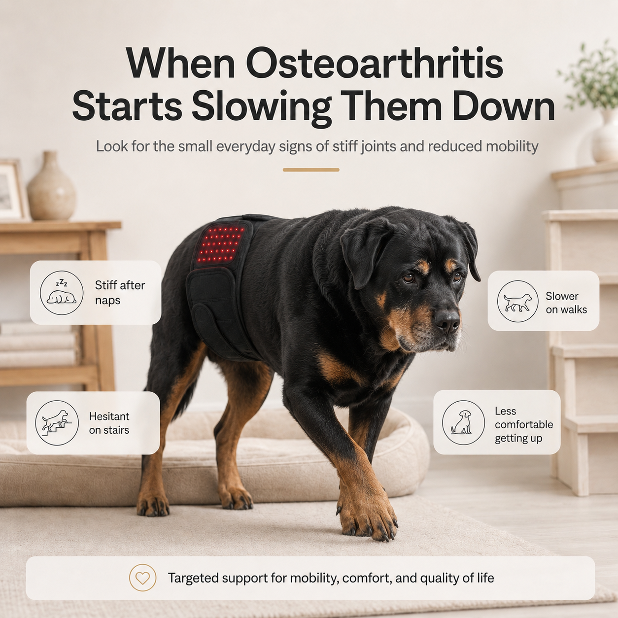Red Light Therapy Pad for Osteoarthritis